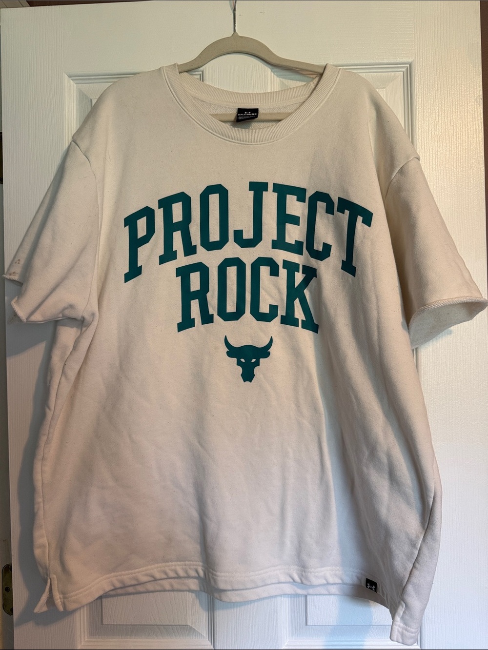 Under Armor Project Rock Cutt Off Sweatshirt XXL